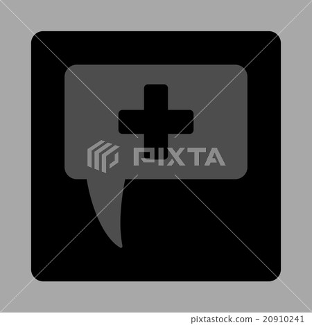 Medical Answer Flat Button 20910241