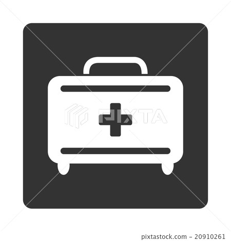 First Aid Toolkit Flat Button 20910261