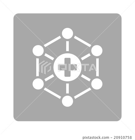 Medical Network Flat Button Medical Network Flat Button 20910758