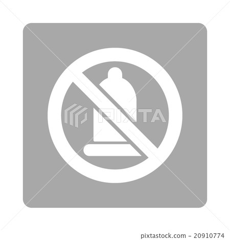 Banned Rubber Rounded Square Button - Stock Illustration [20910774] - PIXTA