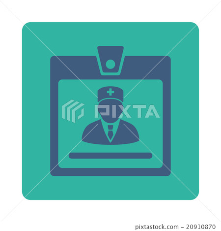 Doctor Badge Flat Button 20910870