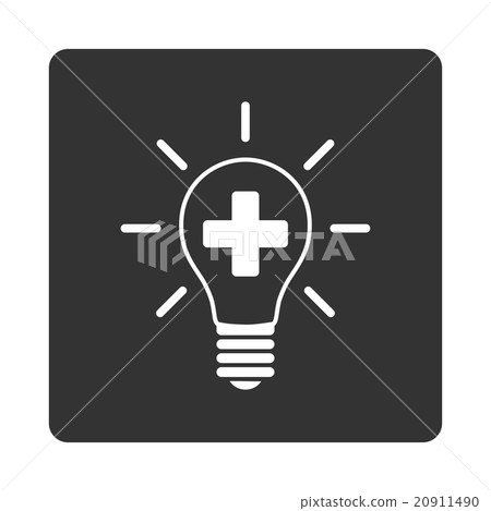 Creative Medicine Bulb Flat Button 20911490