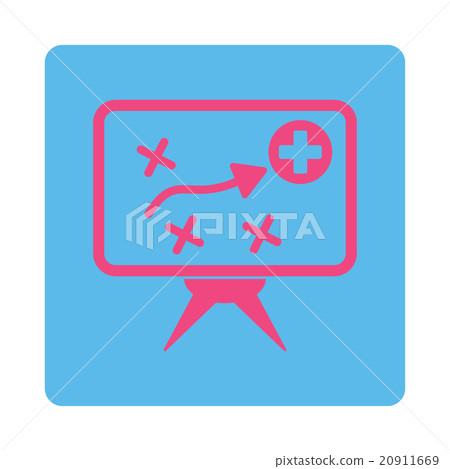 Health Strategy Flat Button Health Strategy Flat Button 20911669