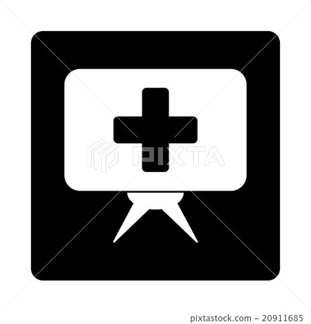 Health Care Presentation Flat Button Health Care Presentation Flat Button 20911685