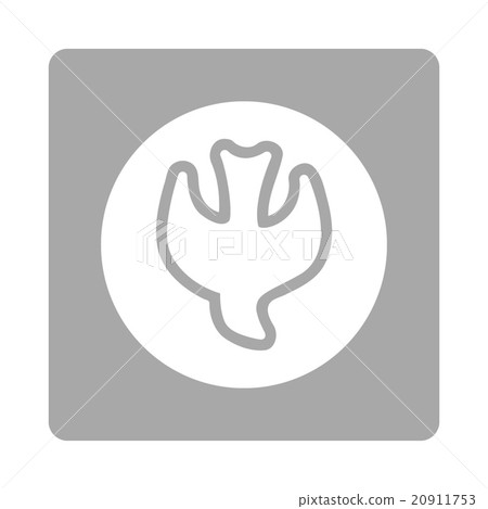 Falling Soul Rounded Square Button 20911753