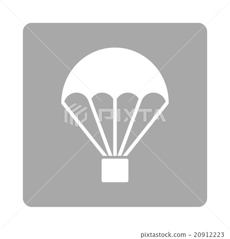 Parachute Rounded Square Button Parachute Rounded Square Button 20912223