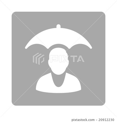 Patient Safety Rounded Square Button 20912230