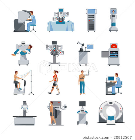Bionic Icons With Surgical And Diagnostic 20912507