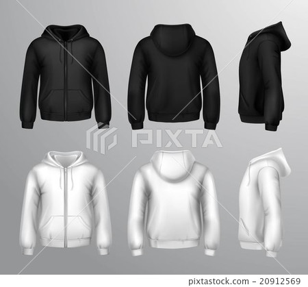 Black And White Male Hooded Sweatshirts Black And White Male Hooded Sweatshirts 20912569