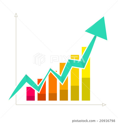 Rising action graph stock illustration. Illustration of prepare - 113483747