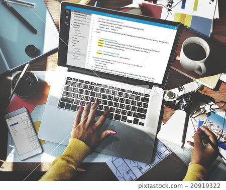 Php Programming Html Coding Cyberspace Concept 20919322