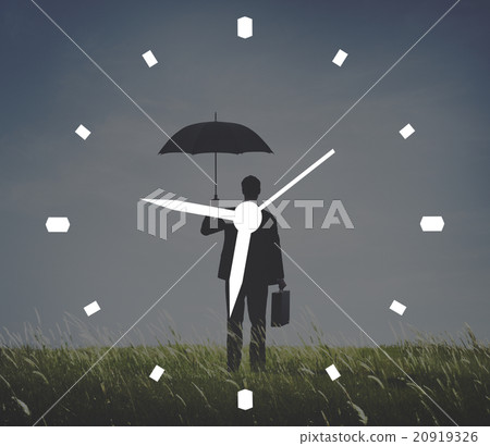 Watch Clockwise Timer Hour Period Concept Watch Clockwise Timer Hour Period Concept 20919326