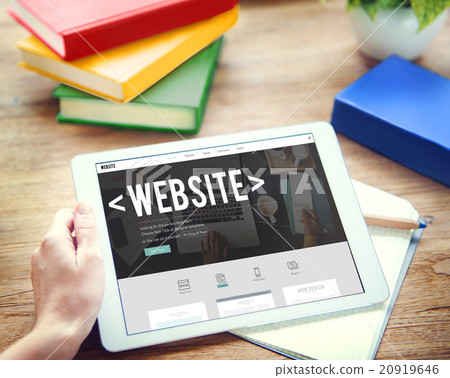 Website Data Internet Social Media Networking Concept Website Data Internet Social Media Networking Concept 20919646