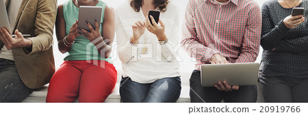 Connection Digital Device Nteworking Technology Concept Connection Digital Device Nteworking Technology Concept 20919766