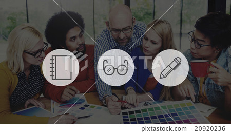 Icon Idea Ideas Digital Logotype Media Sign Brand Concept Icon Idea Ideas Digital Logotype Media Sign Brand Concept 20920236