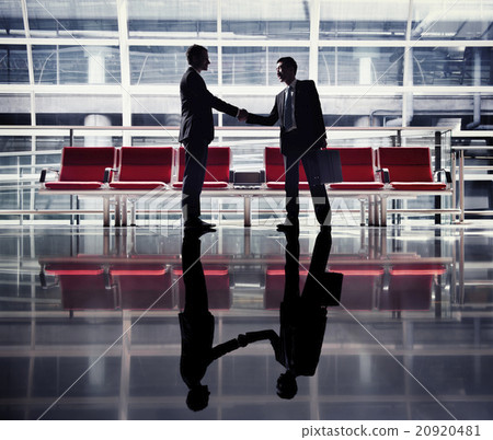 Businessmen Handshake Contract Greeting Business Concept Businessmen Handshake Contract Greeting Business Concept 20920481