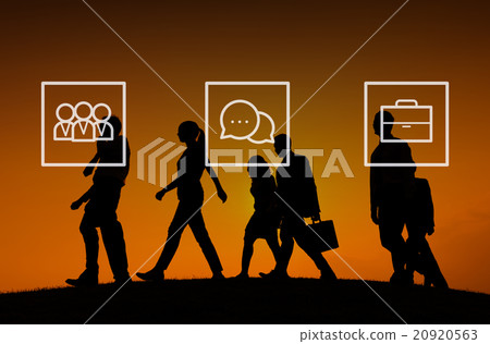 Corporate Business Teamwork Communication Collaboration Concept Corporate Business Teamwork Communication Collaboration Concept 20920563