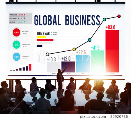 Global Business Data Analysis Statistics Concept 20920786