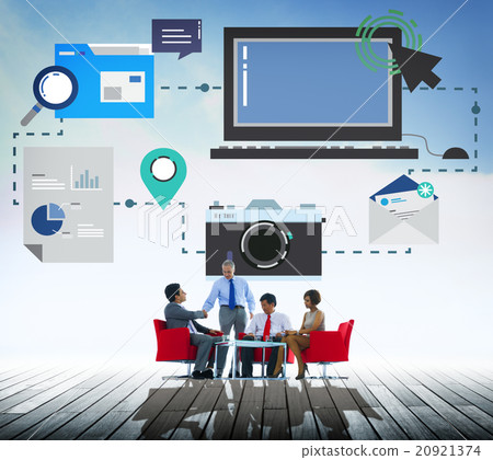 Digital Device Computer Connecting Internet Online Concept Digital Device Computer Connecting Internet Online Concept 20921374