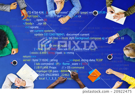 Php Programming Html Coding Cyberspace Concept 20922475
