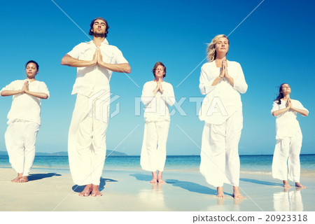 Meditation Yoga Wellness Peaceful Relaxation Concept Meditation Yoga Wellness Peaceful Relaxation Concept 20923318