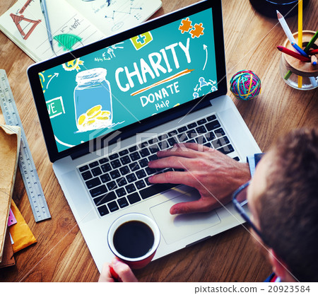 Charity Donate Help Give Saving Sharing Support Volunteer Concep 20923584