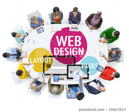 Web Design Content Creative Website Responsive Concept Web Design Content Creative Website Responsive Concept 20923827