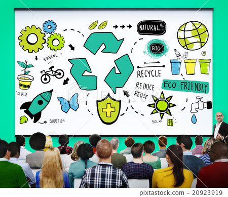 Recycle Reduce Reuse Eco Friendly Natural Saving Go Green Concep 20923919