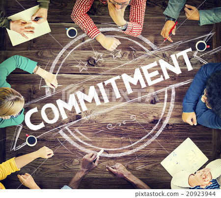 Commitment Devotion Dedication Conviction Concept 20923944