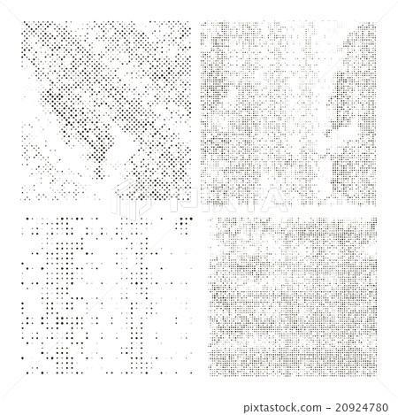 Set of Halftone Dots. - Stock Illustration [20924780] - PIXTA