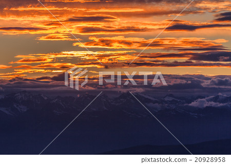 sunset in Italian Dolomites sunset in Italian Dolomites 20928958