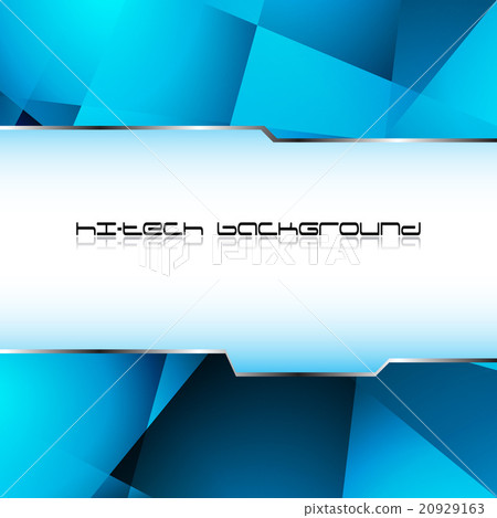 Hi-tech blue background Hi-tech blue background 20929163