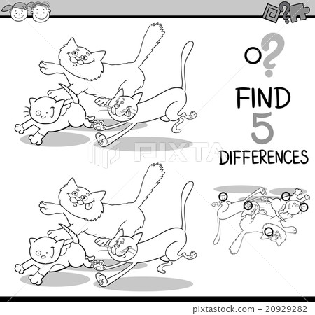 differences task for coloring differences task for coloring 20929282