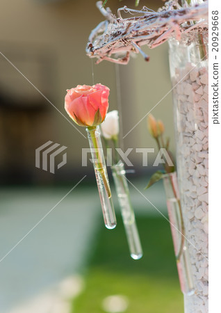 Vase of beakers. wedding decorations 20929668