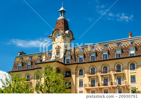 Hotel Aulac, a historic building in Lausanne 20930791