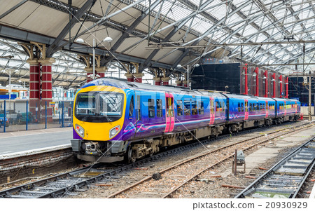 Local train at Liverpool Lime Street Train Station 20930929