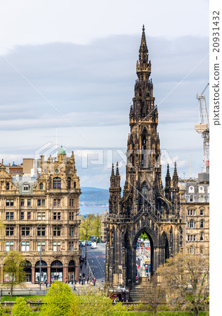 View of the Monument to Sir Walter Scott in View of the Monument to Sir Walter Scott in 20931432