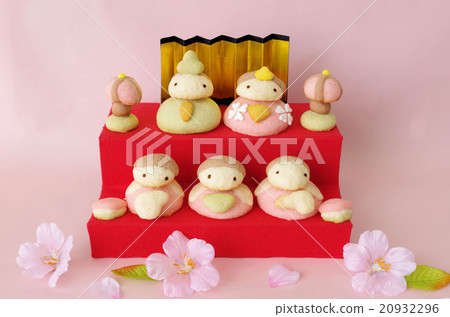 Hina doll form of cookie Hina doll form of cookie 20932296