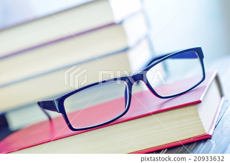glasses and books glasses and books 20933632