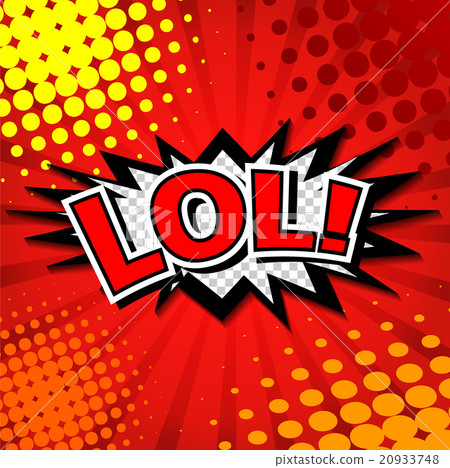 LoL! Comic Speech Bubble, Cartoon LoL! Comic Speech Bubble, Cartoon 20933748