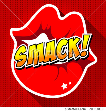 Smack! Comic Speech Bubble, Cartoon. Smack! Comic Speech Bubble, Cartoon. 20933810