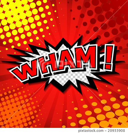 Wham! - Comic Speech Bubble, Cartoon Wham! - Comic Speech Bubble, Cartoon 20933908
