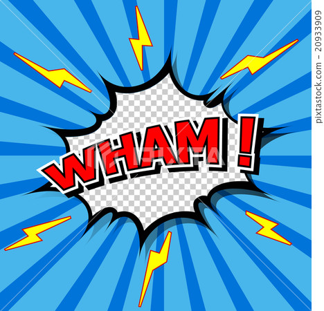 Wham! - Comic Speech Bubble, Cartoon Wham! - Comic Speech Bubble, Cartoon 20933909
