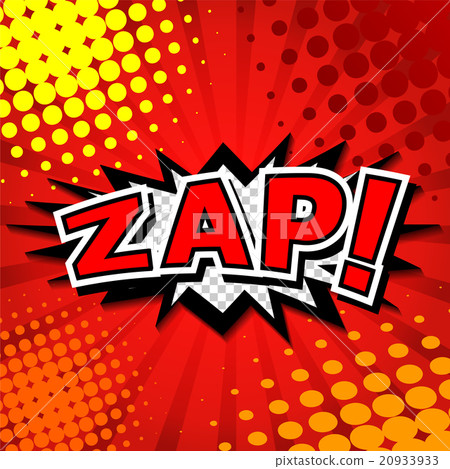 Zap! - Comic Speech Bubble, Cartoon  20933933