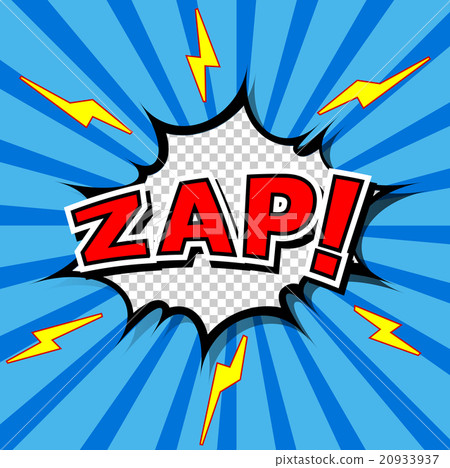 Zap! - Comic Speech Bubble, Cartoon Zap! - Comic Speech Bubble, Cartoon 20933937