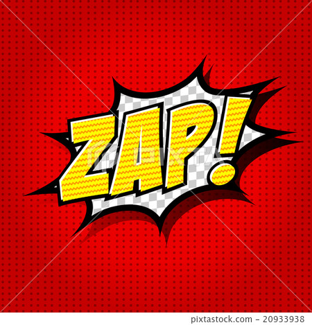 Zap! - Comic Speech Bubble, Cartoon  20933938