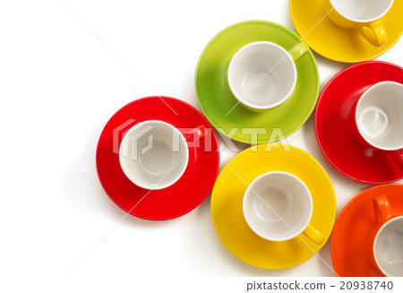 empty ceramic cup on white empty ceramic cup on white 20938740