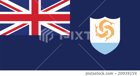 Standard Proportions for Anguilla Official Flag 20939159