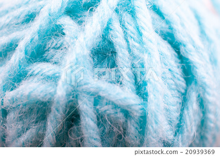 Knitting yarn clew close-up 20939369