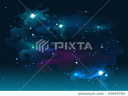 Night starry sky. Stars and space. Dark abstract 20940784